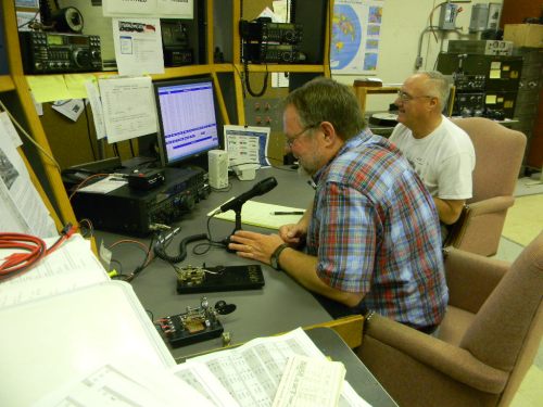 Rob KB5EZ and Dave KK4IKR operated for our Orion Special Event on Saturday morning on 20 meter SSB.  